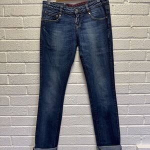 Frankie Morello Blue Skinny Jeans Vintage